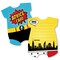 Big Dot of Happiness Bam Superhero - Comic Book Wish Card Baby Shower Activities - Shaped Advice Cards Game - Set of 20